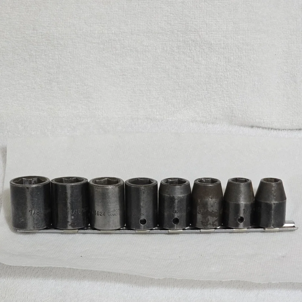 VTG 70s TrueCraft Japan Socket Set‎ 1/2